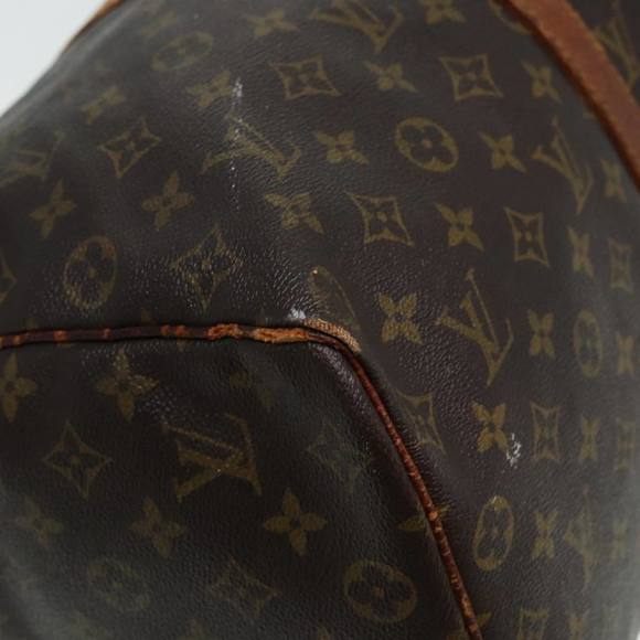 LOUIS VUITTON Monogram Keepall 50 Boston Bag M41426 LV Auth 85406 - Picture 9 of 16